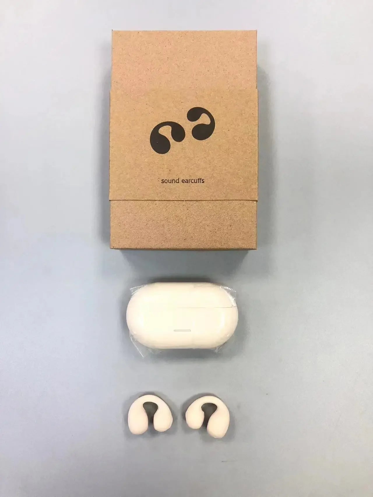 Cross-border explosive non-in-ear bone conduction ear clip Bluetooth headset true wireless in-ear high-quality sports hanging