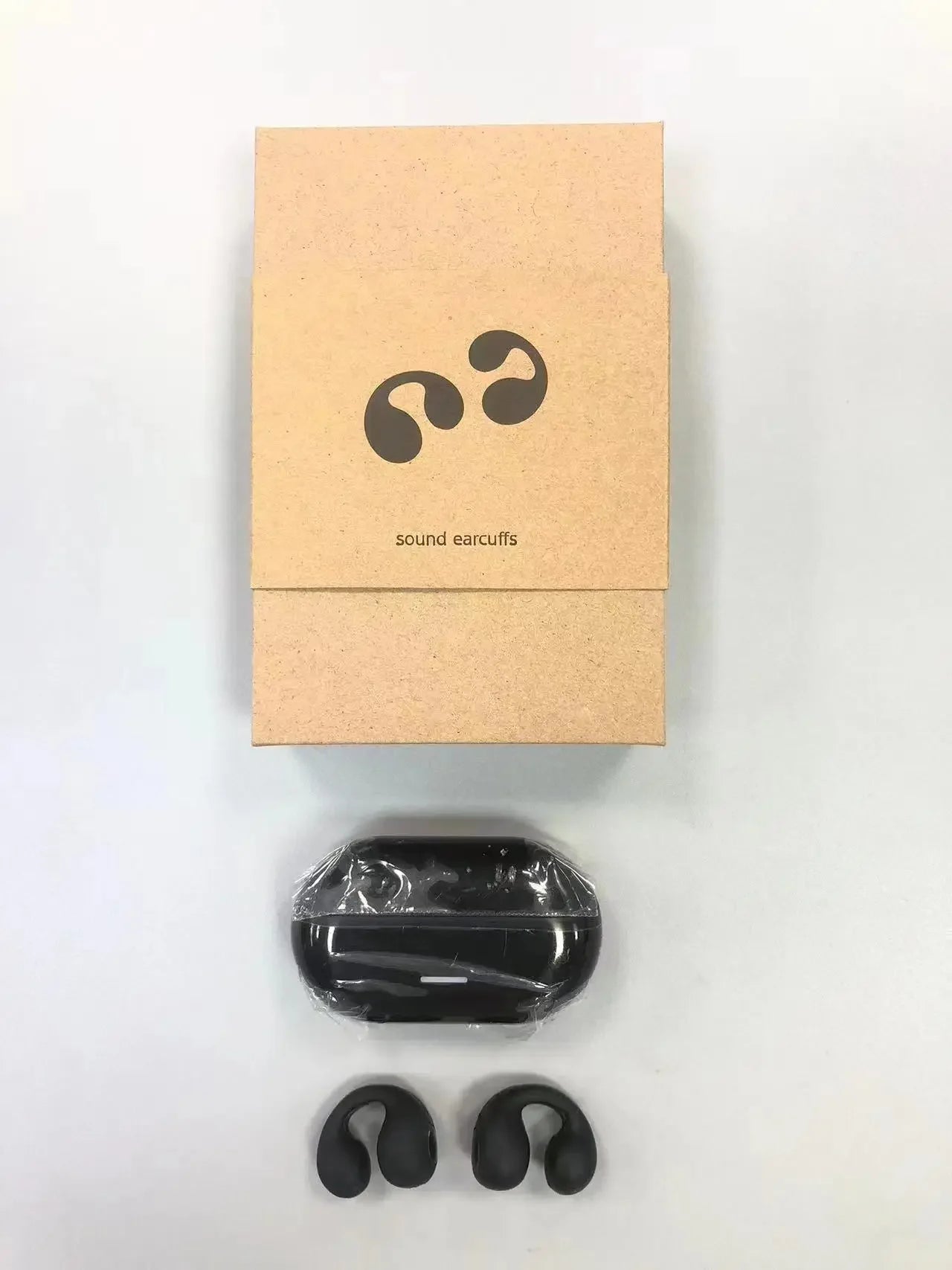 Cross-border explosive non-in-ear bone conduction ear clip Bluetooth headset true wireless in-ear high-quality sports hanging