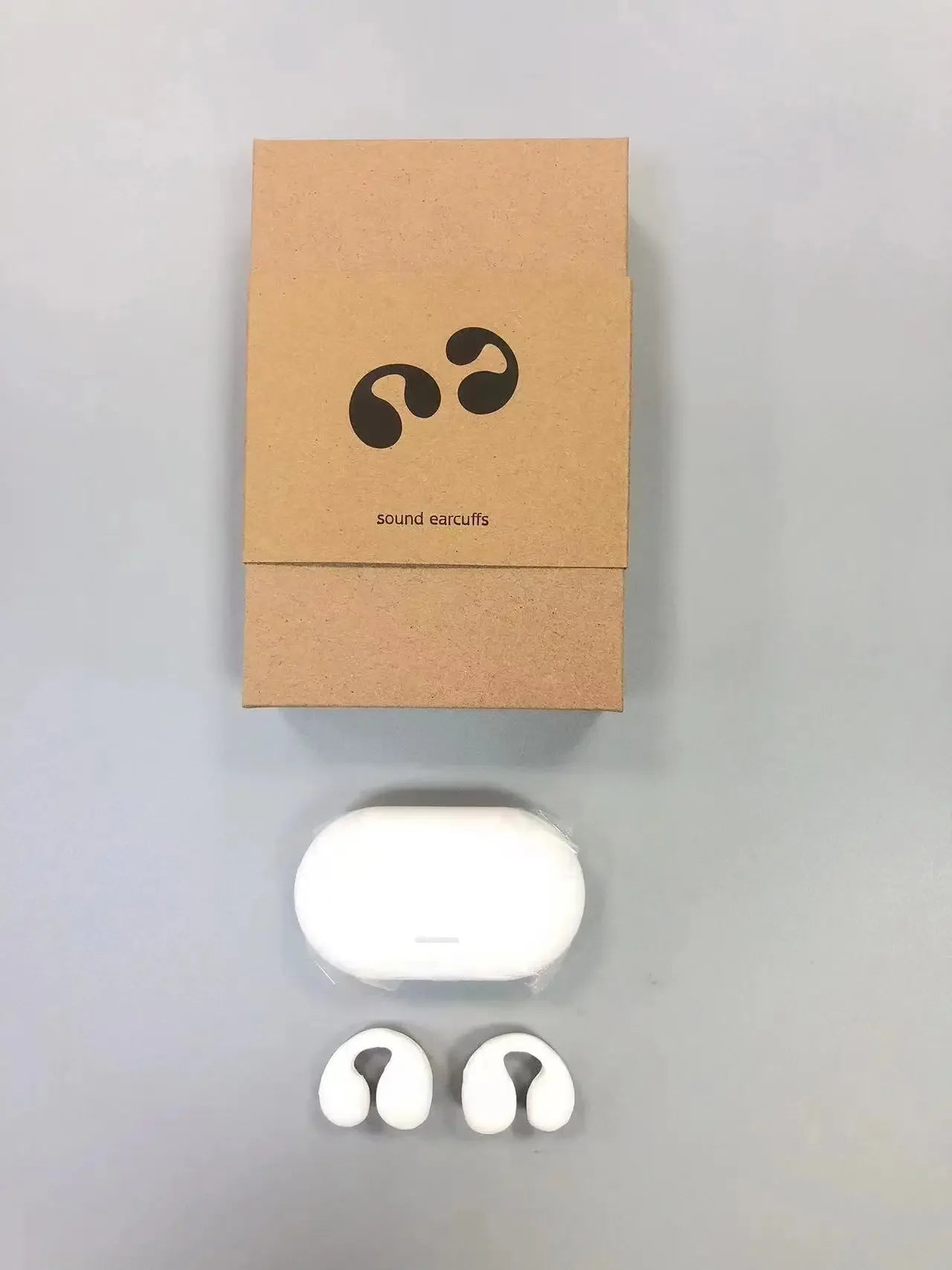 Cross-border explosive non-in-ear bone conduction ear clip Bluetooth headset true wireless in-ear high-quality sports hanging